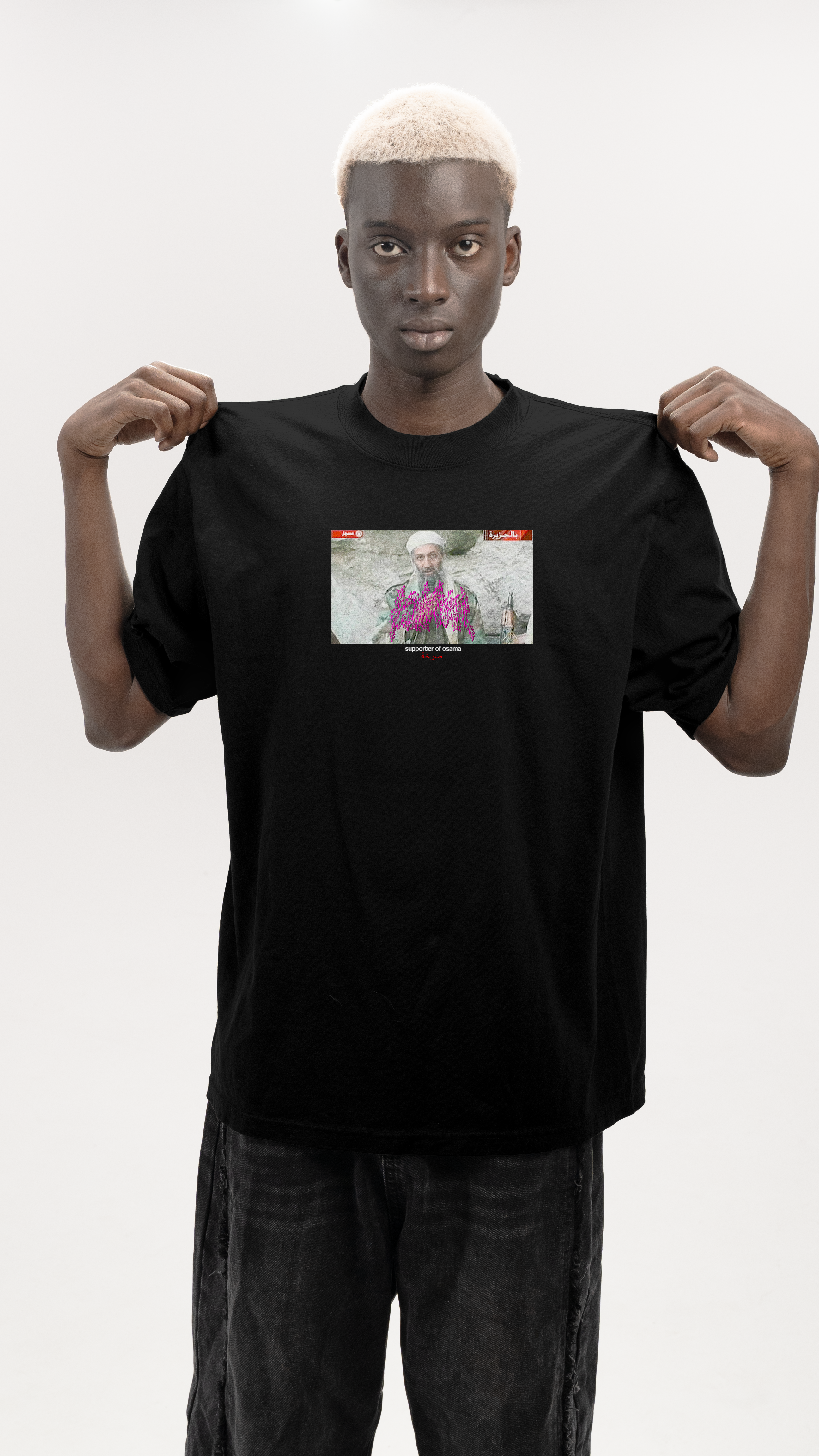 Supporter of osama screamout T-shirt